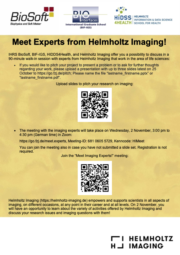 Meet Experts from Helmholtz Imaging!