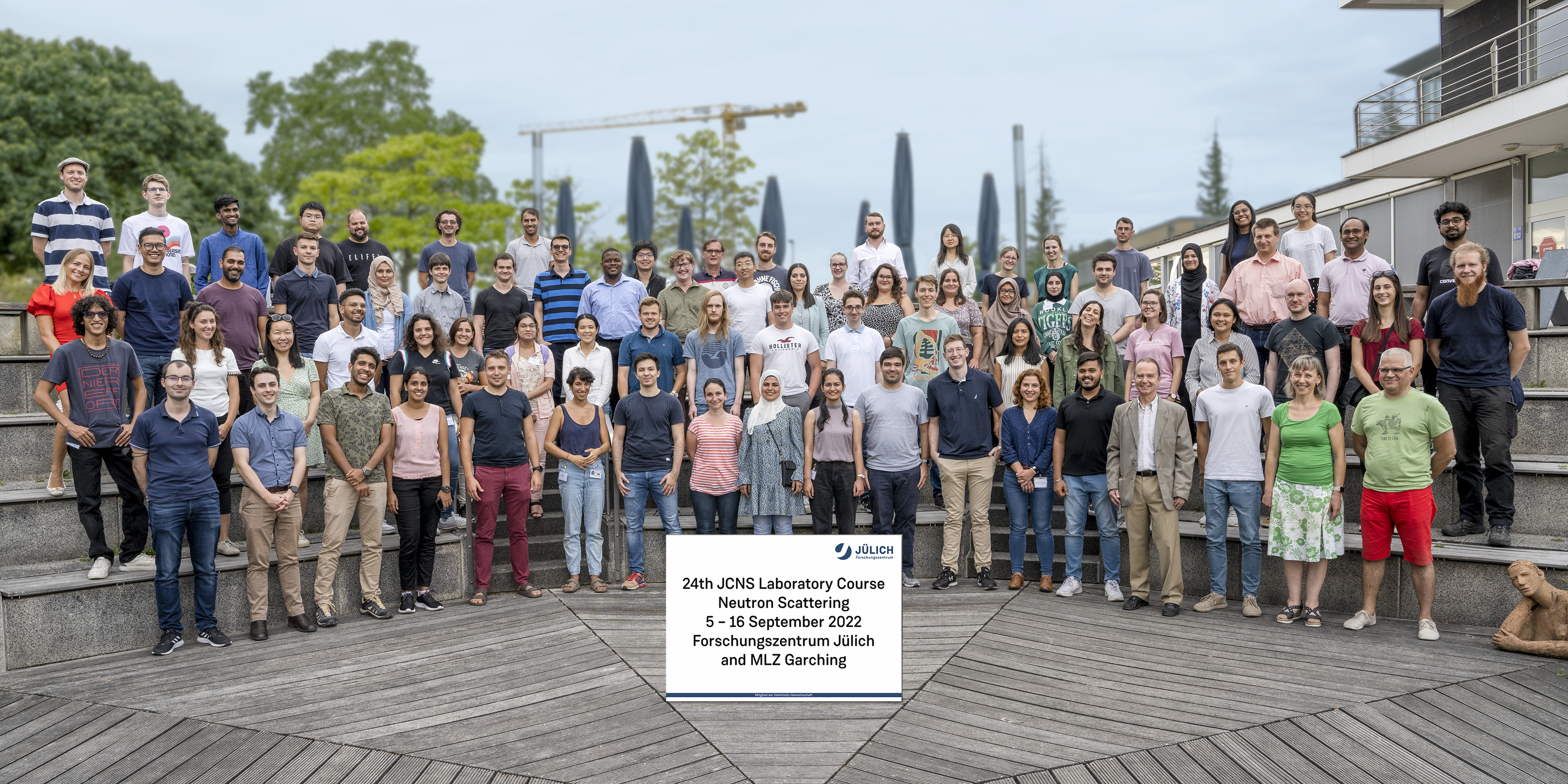 25th JCNS Laboratory Course - Neutron Scattering 2023