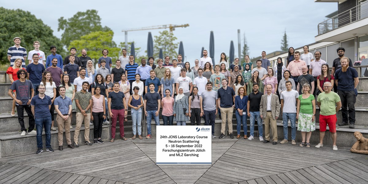25th JCNS Laboratory Course - Neutron Scattering 2023