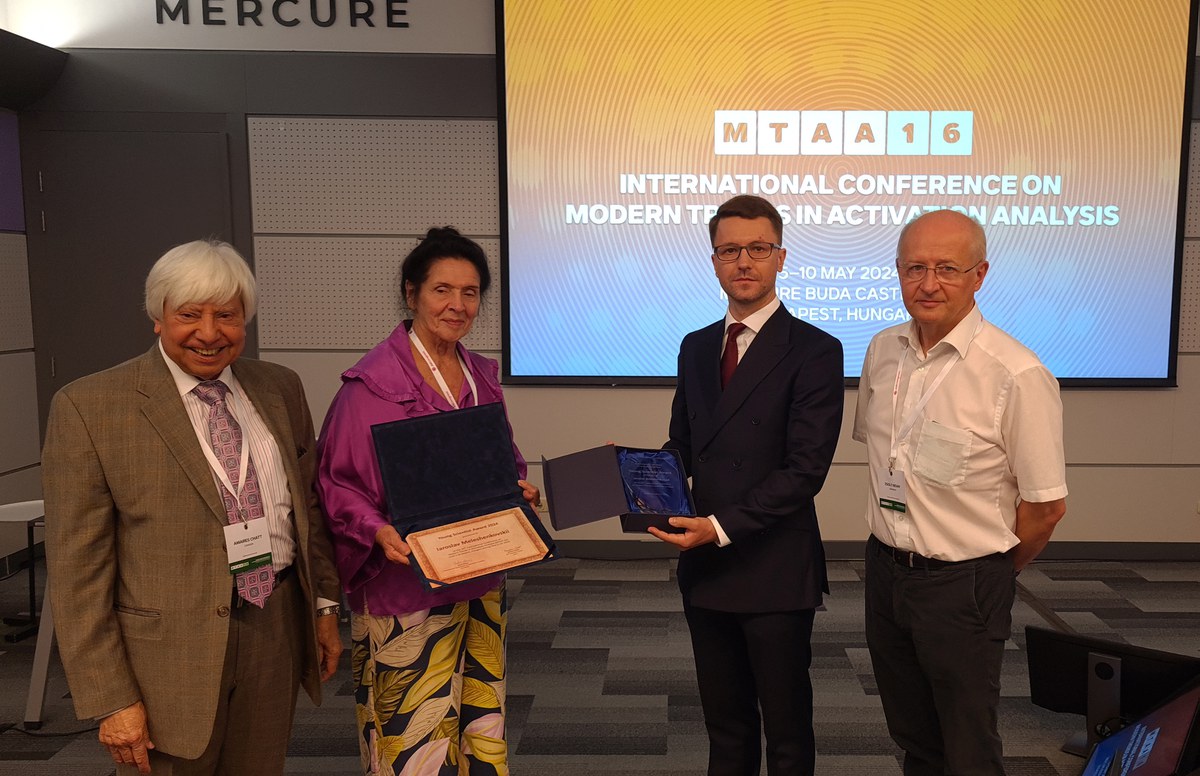 JCNS Scientist honoured with ICAA Young Scientist Award