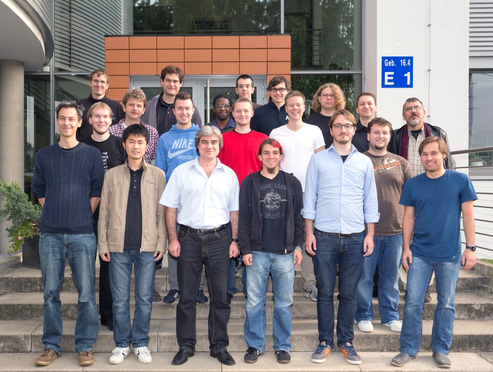 Guest students 2013 and some of their advisers