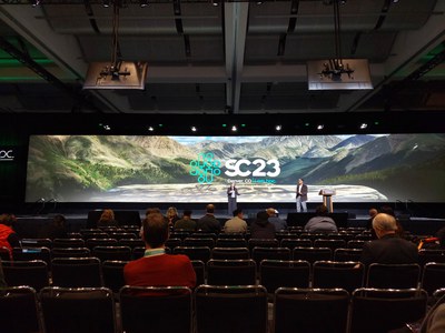Sandra Diaz Gives Inspiring Talk at SC23