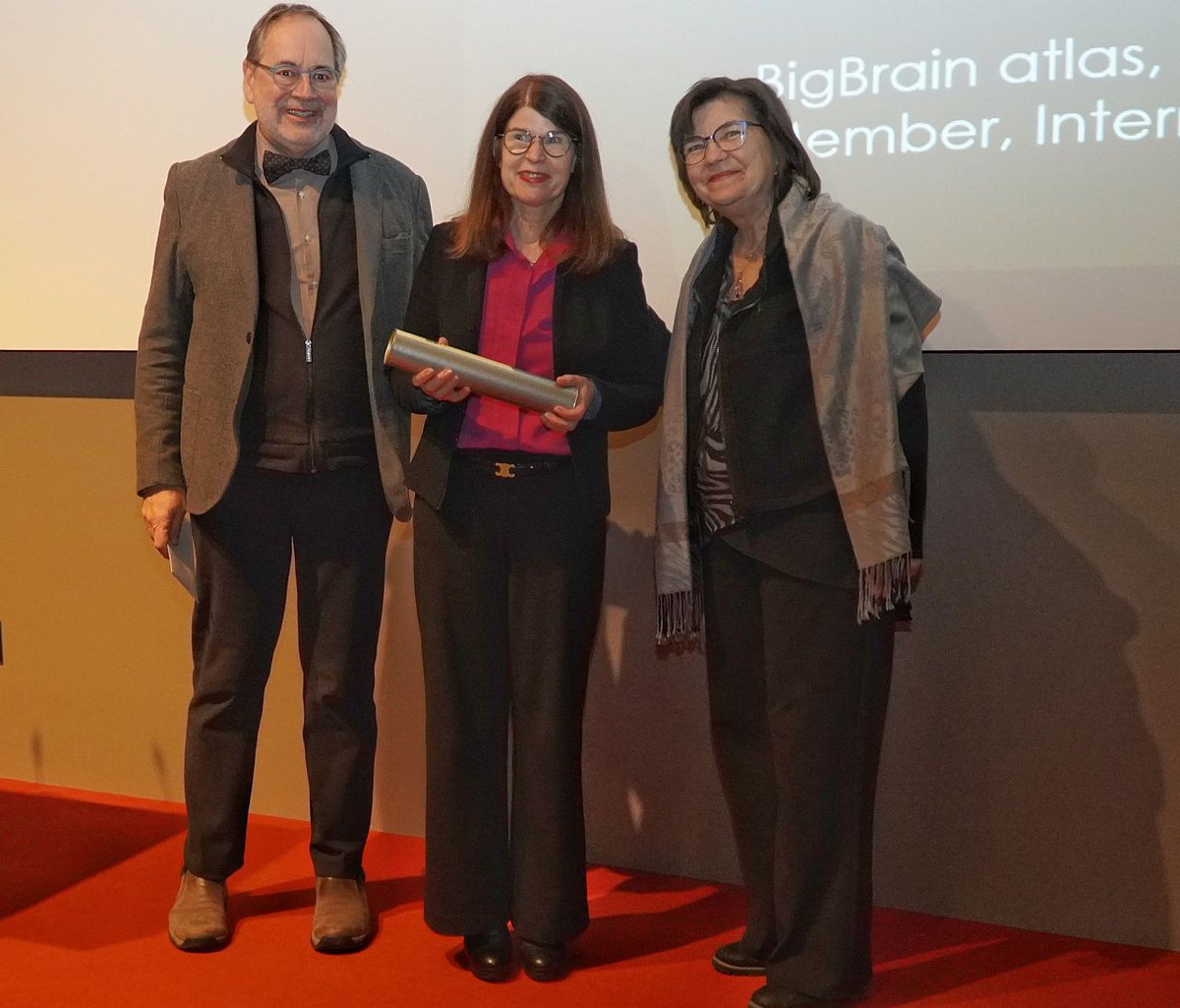 Katrin Amunts receives Justine and Yves Sergent International Award