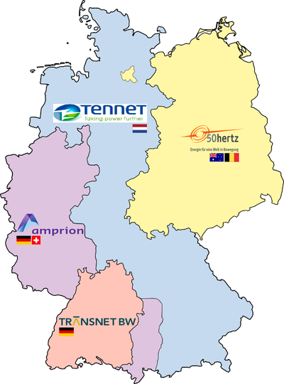 Übertragungsnetzbetreiber in Deutschland