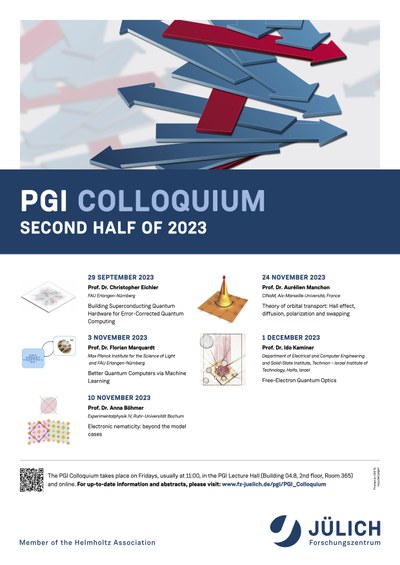 PGI Colloquium Poster Second Half of 2023