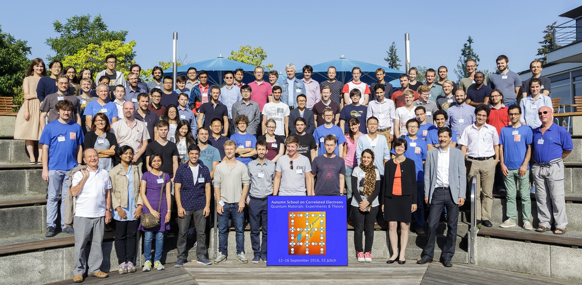 Gruppenbild Autumn School 2016