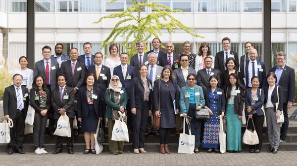 Ambassadors from East and Southeast Asian countries visited the Forschungszentrum Jülich