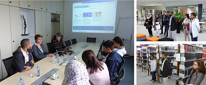 Bibliotheksmarketing – Besuch JARA GUtech