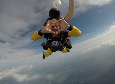 With the Jülich shirt at an altitude of over 3,800 metres: Alfred Budwig