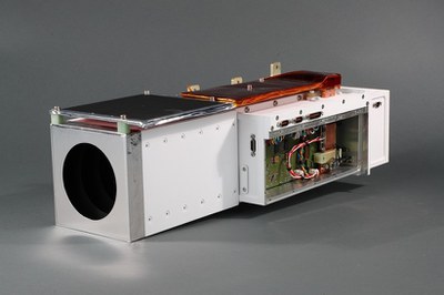 Sensor electronics acquired temperatures in the upper atmosphere from space successfully