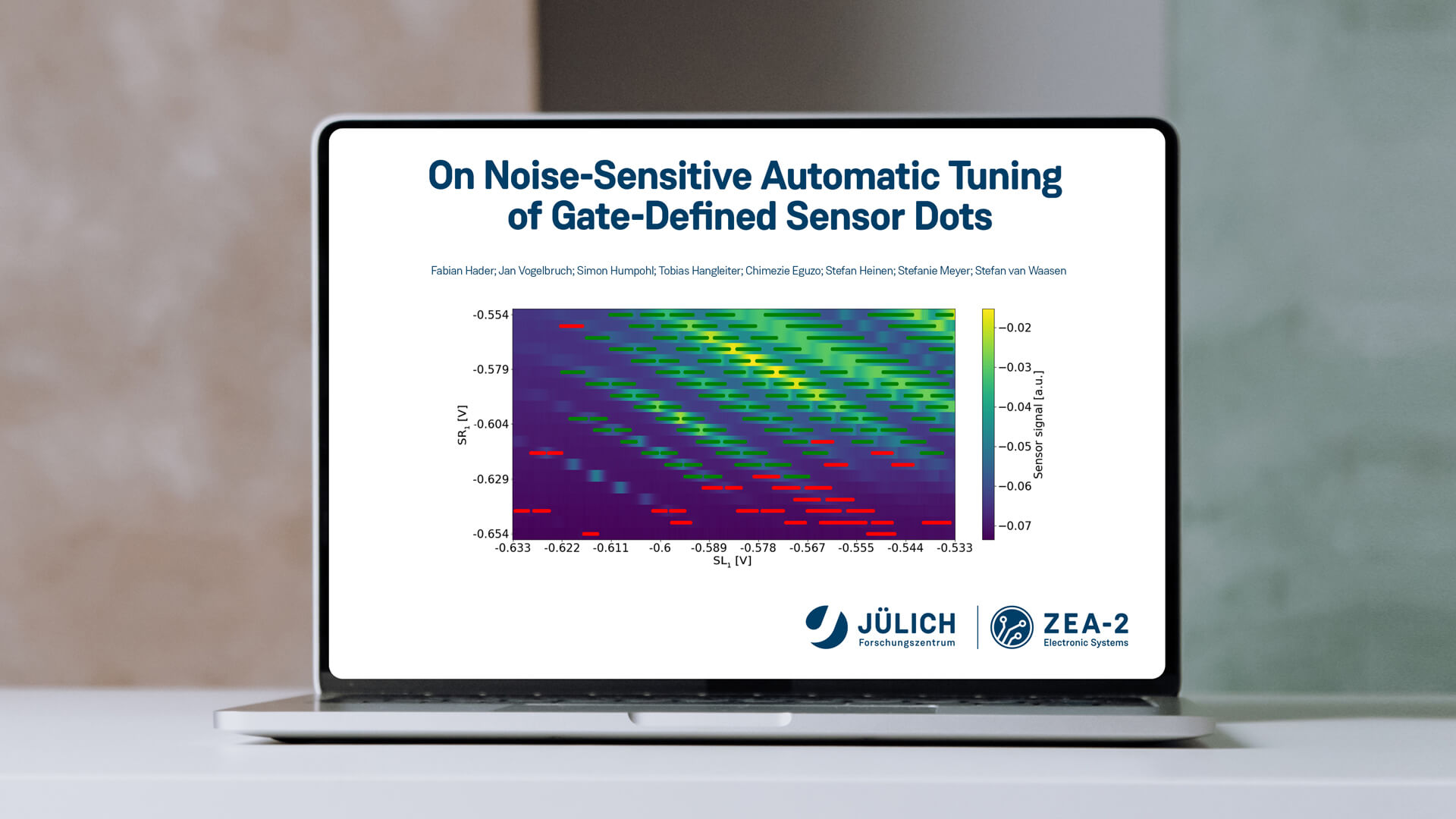 Paper "On Noise-Sensitive Automatic Tuning of Gate-Defined Sensor Dots" released in IEEE Transactions on Quantum Engineering